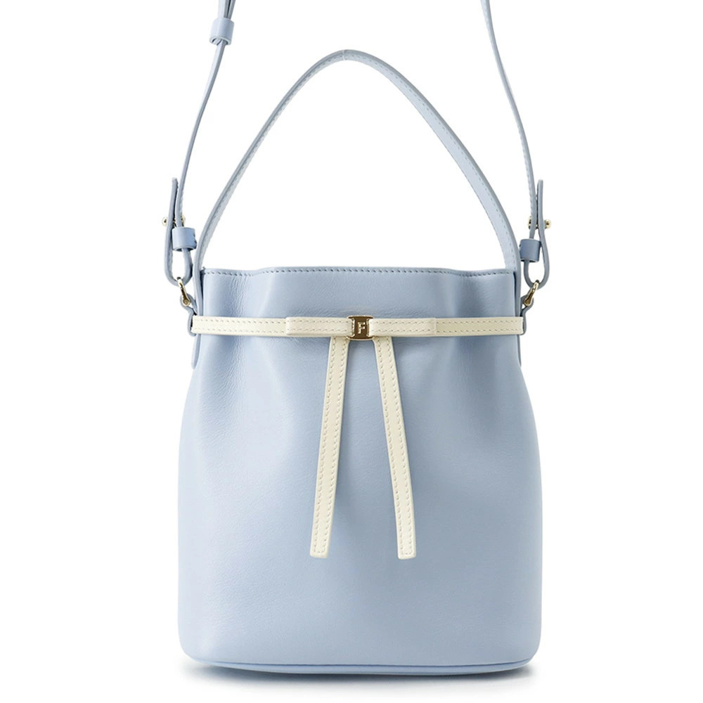 Salvatore Ferragamo Handbag Bucket Bag Calf Leather